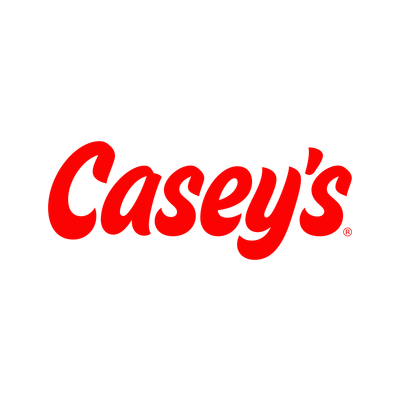Official Casey's logo for the Casey's menu prices page