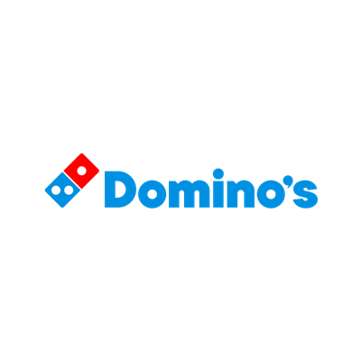 Official Domino's logo for the Domino's menu prices page